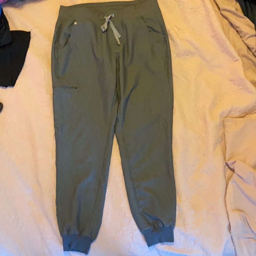 women's Gray Zamora -  Jogger Scrub Pants